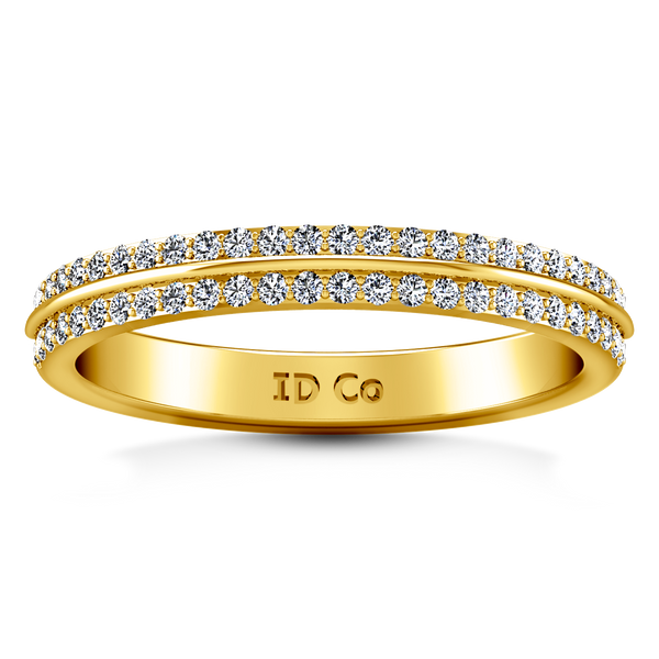 Diamond Wedding Band Amanda 0.63 Cts 14K Yellow Gold