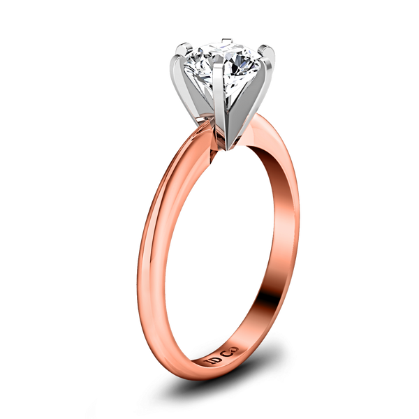 The tiffany setting rose gold online