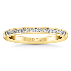 Diamond Wedding Band Devon 0.51 Cts 14K Yellow Gold