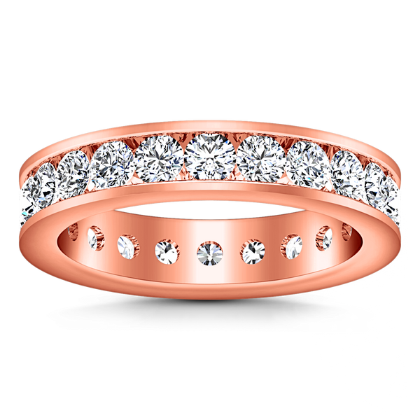 Eternity Ring Mellany  1.68 Cts 14K Rose Gold