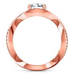 Solitaire Engagement Ring Solagne 14K Rose Gold