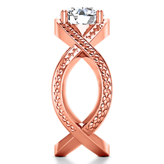 Solitaire Engagement Ring Solagne 14K Rose Gold