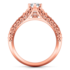 Solitaire Engagement Ring Whitney 14K Rose Gold