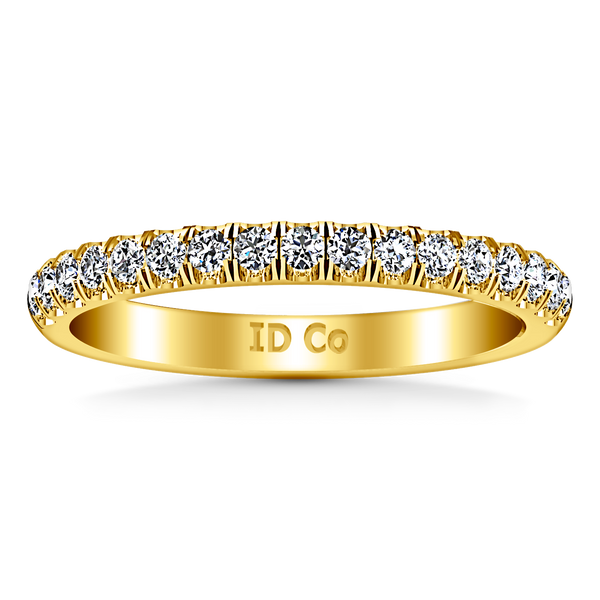 Diamond Wedding Band Jessica 0.4 Cts 14K Yellow Gold
