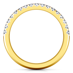 Diamond Wedding Band Jessica 0.4 Cts 14K Yellow Gold