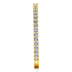 Diamond Wedding Band Camille 0.6 Cts 14K Yellow Gold