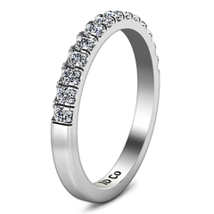 Diamond Wedding Band Mallory 0.35 Cts 14K White Gold