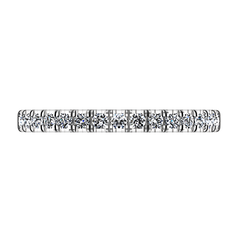 Diamond Wedding Band Mallory 0.35 Cts 14K White Gold