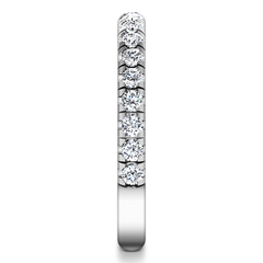 Diamond Wedding Band Anabelle 0.45 Cts 14K White Gold