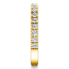 Diamond Wedding Band Anabelle 0.45 Cts 14K Yellow Gold