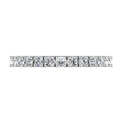 Diamond Wedding Band Irina 0.35 Cts 14K White Gold
