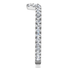 Diamond Wedding Band Elsa 0.58 Cts 14K White Gold