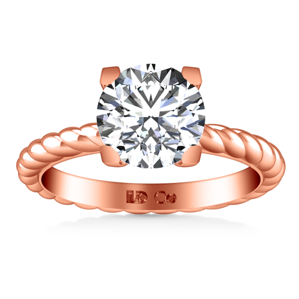 Solitaire Engagement Ring Ellery 14K Rose Gold