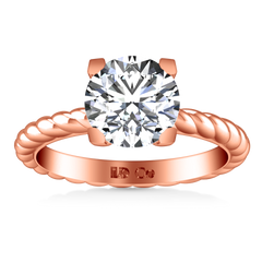 Solitaire Engagement Ring Ellery 14K Rose Gold