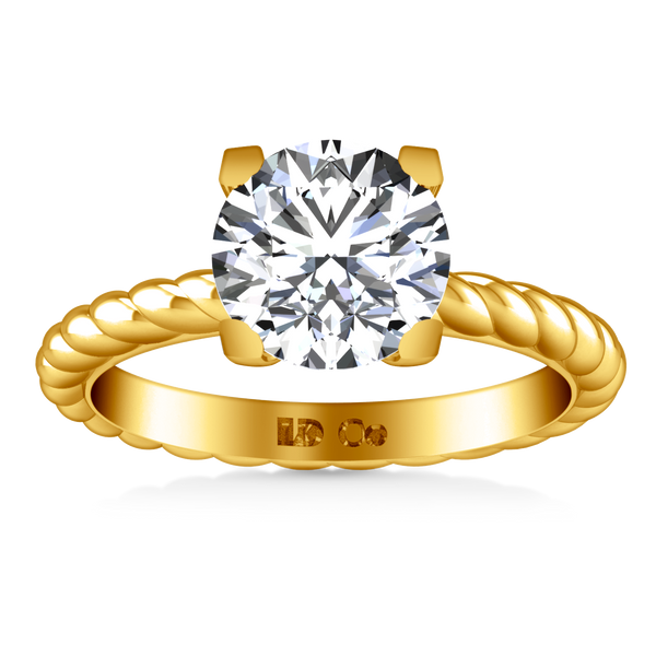 Solitaire Engagement Ring Ellery 14K Yellow Gold
