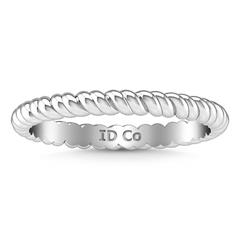 Wedding Band Ellery 14K White Gold