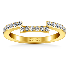 Diamond Wedding Band Michelle 0.42 Cts 14K Yellow Gold