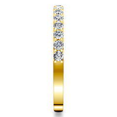 Diamond Wedding Band Harmoney 0.32 Cts 14K Yellow Gold