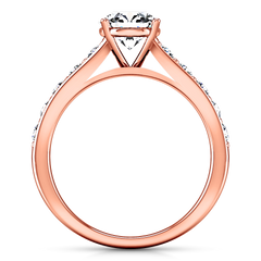 Pave Engagement Ring Allure 14K Rose Gold