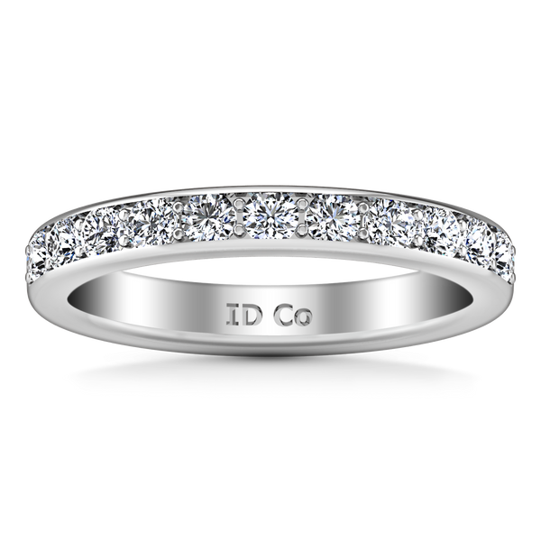 Diamond Wedding Band Allure 0.21 Cts 14K White Gold