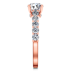 Pave Engagement Ring Grande 14K Rose Gold