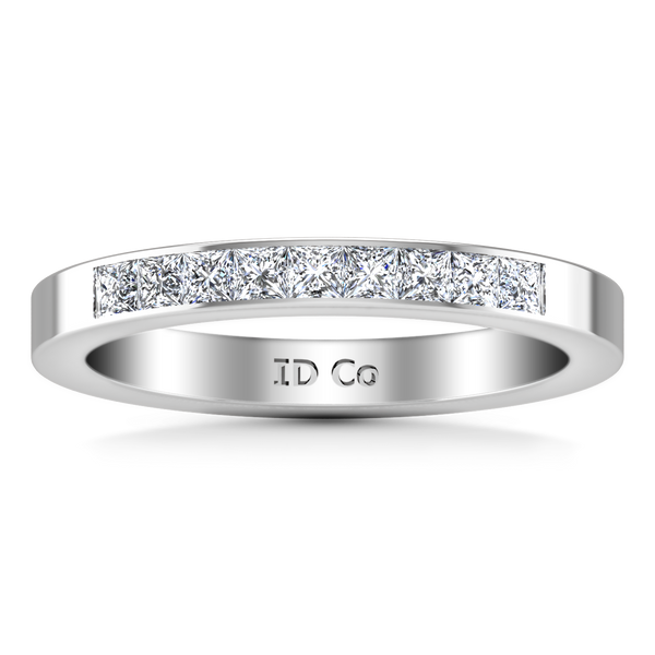 Diamond Wedding Band Rebecca 0.26 Cts 14K White Gold