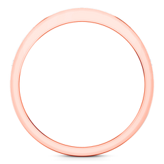 Diamond Wedding Band Bianca 0.26 Cts 14K Rose Gold
