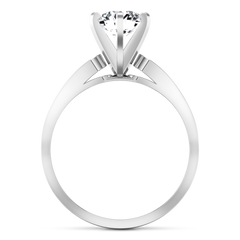 Pave Engagement Ring Yvonne 14K White Gold