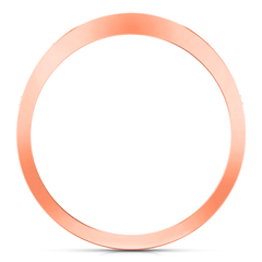 Diamond Wedding Band Yvonne 0.52 Cts 14K Rose Gold