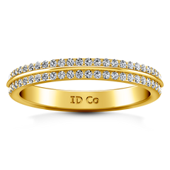 Diamond Wedding Band Amanda 0.63 Cts 14K Yellow Gold