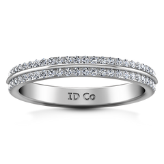 Diamond Wedding Band Amanda 0.63 Cts 14K White Gold