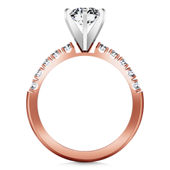 Pave Engagement Ring Grace 14K Rose Gold