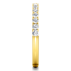Diamond Wedding Band Grace 0.3 Cts 14K Yellow Gold