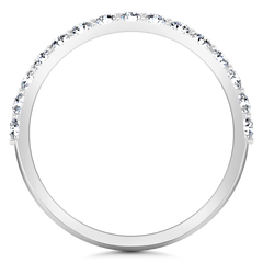 Diamond Wedding Band Yvette 0.3 Cts 14K White Gold
