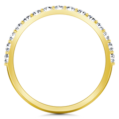 Diamond Wedding Band Yvette 0.3 Cts 14K Yellow Gold