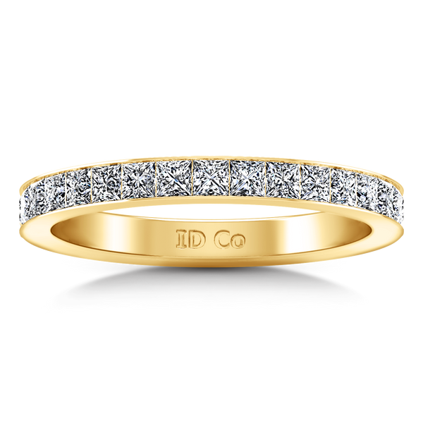 Diamond Wedding Band Calla 0.42 Cts 14K Yellow Gold