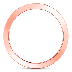 Diamond Wedding Band Calla 0.42 Cts 14K Rose Gold
