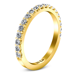 Diamond Wedding Band Lauren 0.29 Cts 14K Yellow Gold