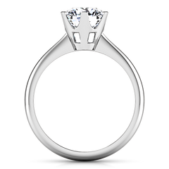 Solitaire Engagement Ring Tresa  14K White Gold