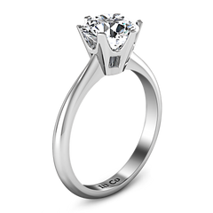 Solitaire Engagement Ring Tresa  14K White Gold