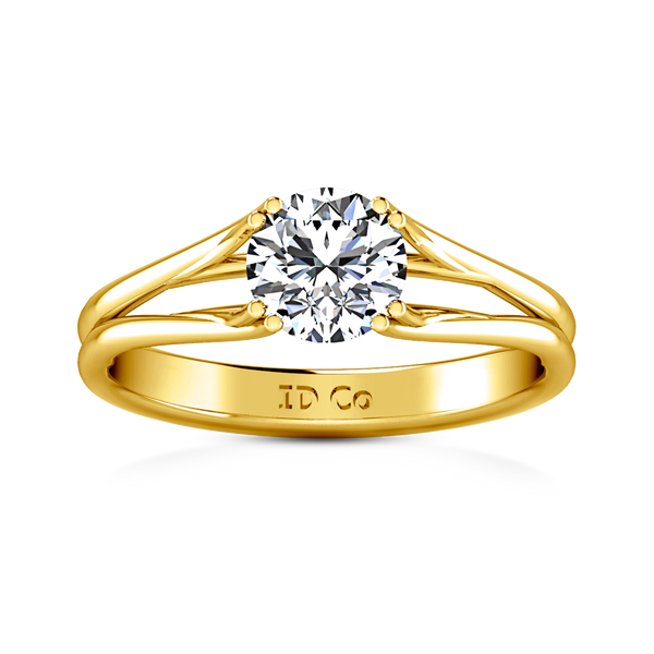 Solitaire Engagement Ring Adagio 14K Yellow Gold