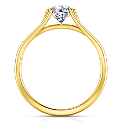 Solitaire Engagement Ring Adagio 14K Yellow Gold