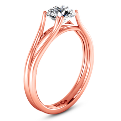 Solitaire Engagement Ring Adagio 14K Rose Gold