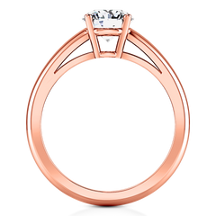 Solitaire Engagement Ring Avant 14K Rose Gold