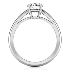 Solitaire Engagement Ring Avant 14K White Gold