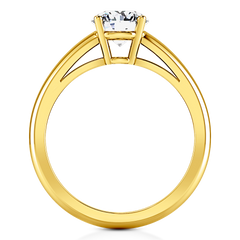 Solitaire Engagement Ring Avant 14K Yellow Gold