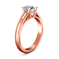 Solitaire Engagement Ring Avant 14K Rose Gold