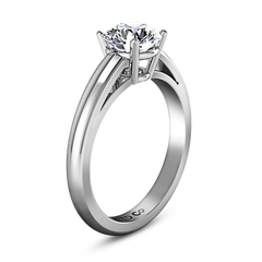 Solitaire Engagement Ring Avant 14K White Gold