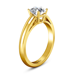 Solitaire Engagement Ring Avant 14K Yellow Gold