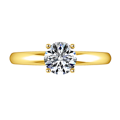Solitaire Engagement Ring Avant 14K Yellow Gold